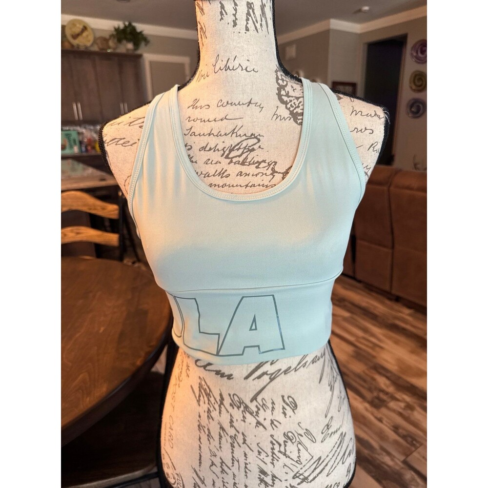 P’tula Crop Mint Bree Crop Tank Top